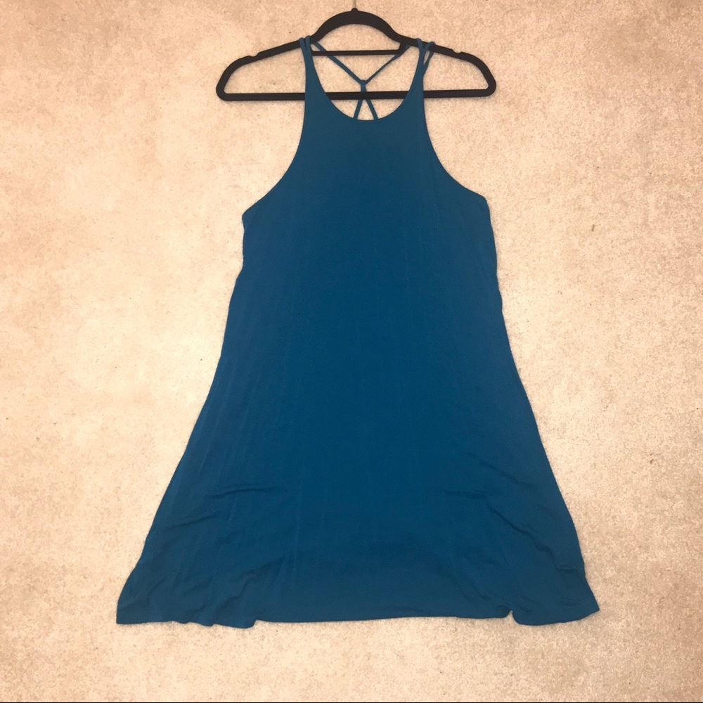 Express strappy swing dress